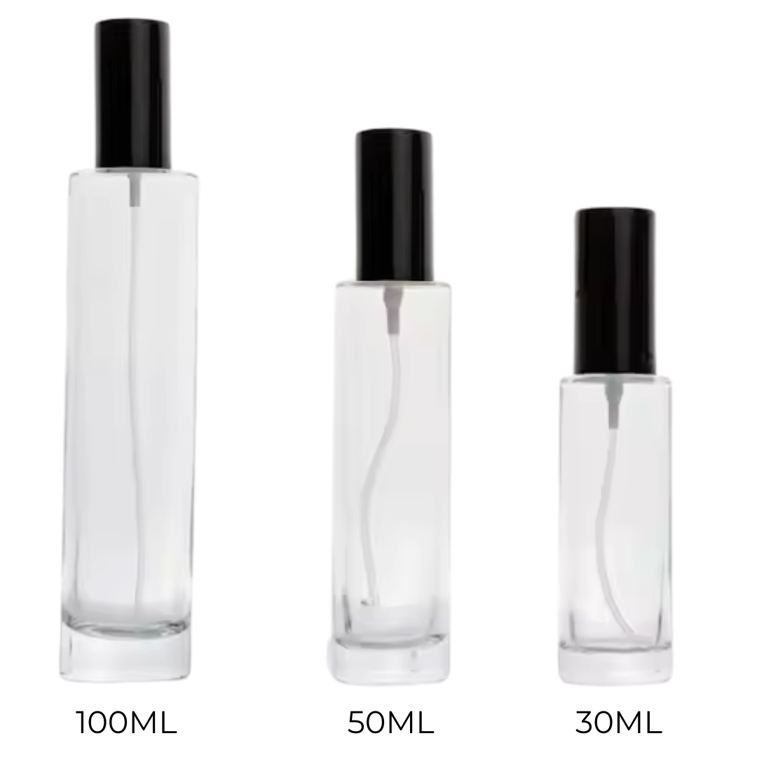 Perfume Bottle - Cylinder - Frosted - 30ml