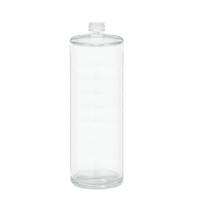 Perfume Bottle - Cylinder - Clear - 100ml