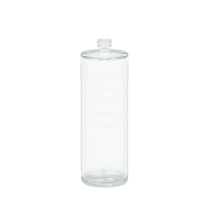 Perfume Bottle - Cylinder - Clear - 50ml