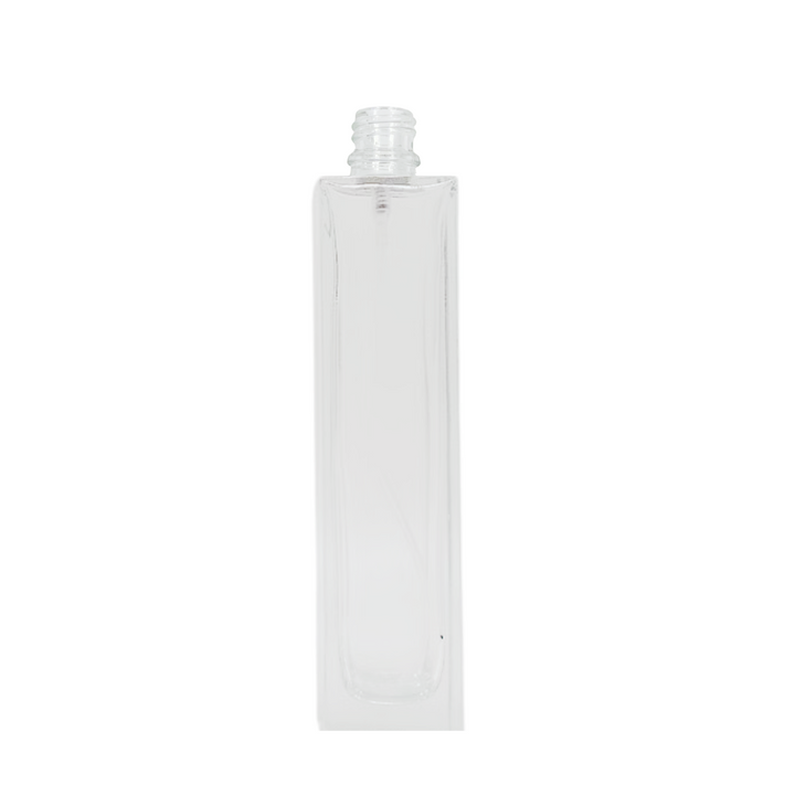 Perfume Bottle - Rectangle - Clear - 50ml