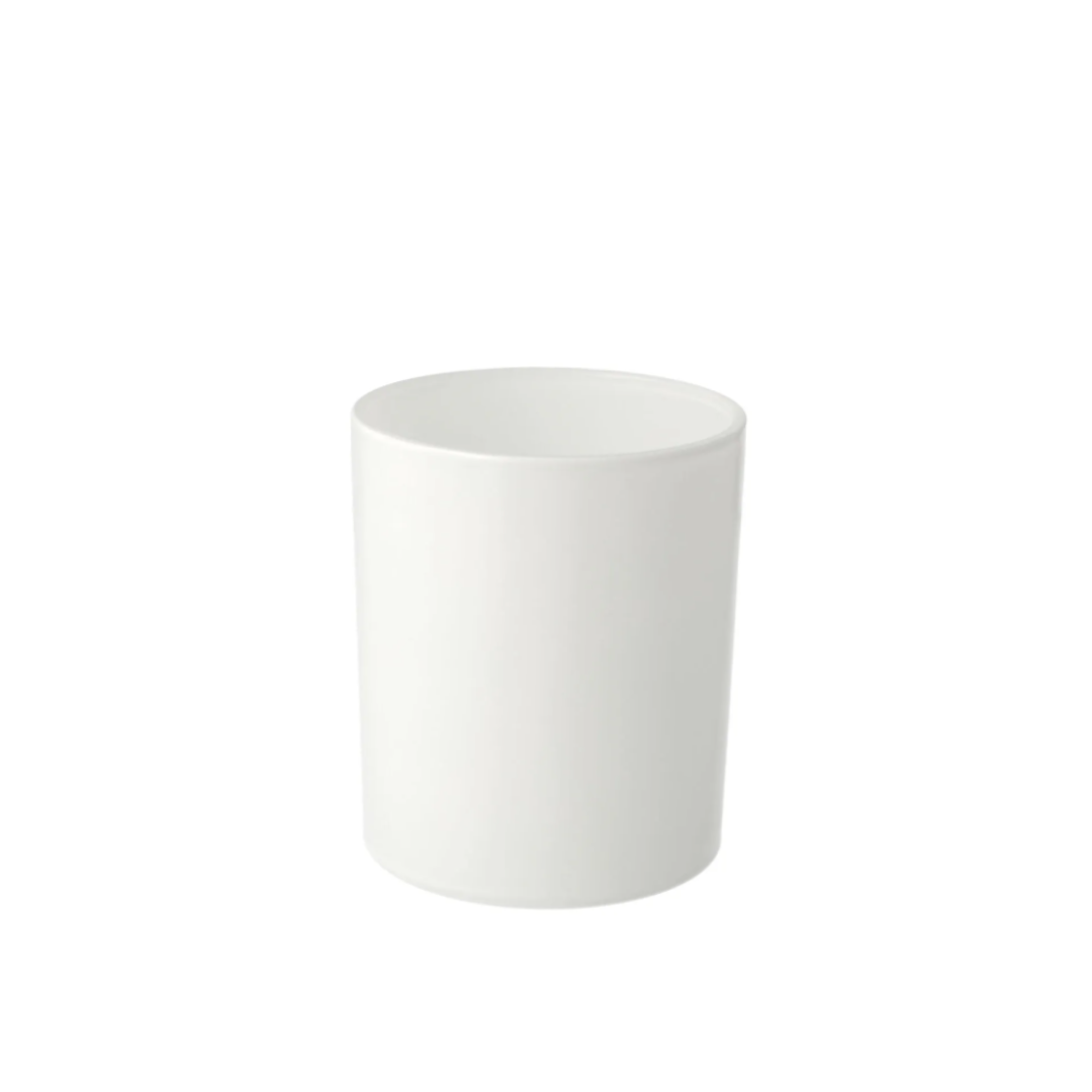 Bobby Candle Jar - Satin White - Small - Clearance