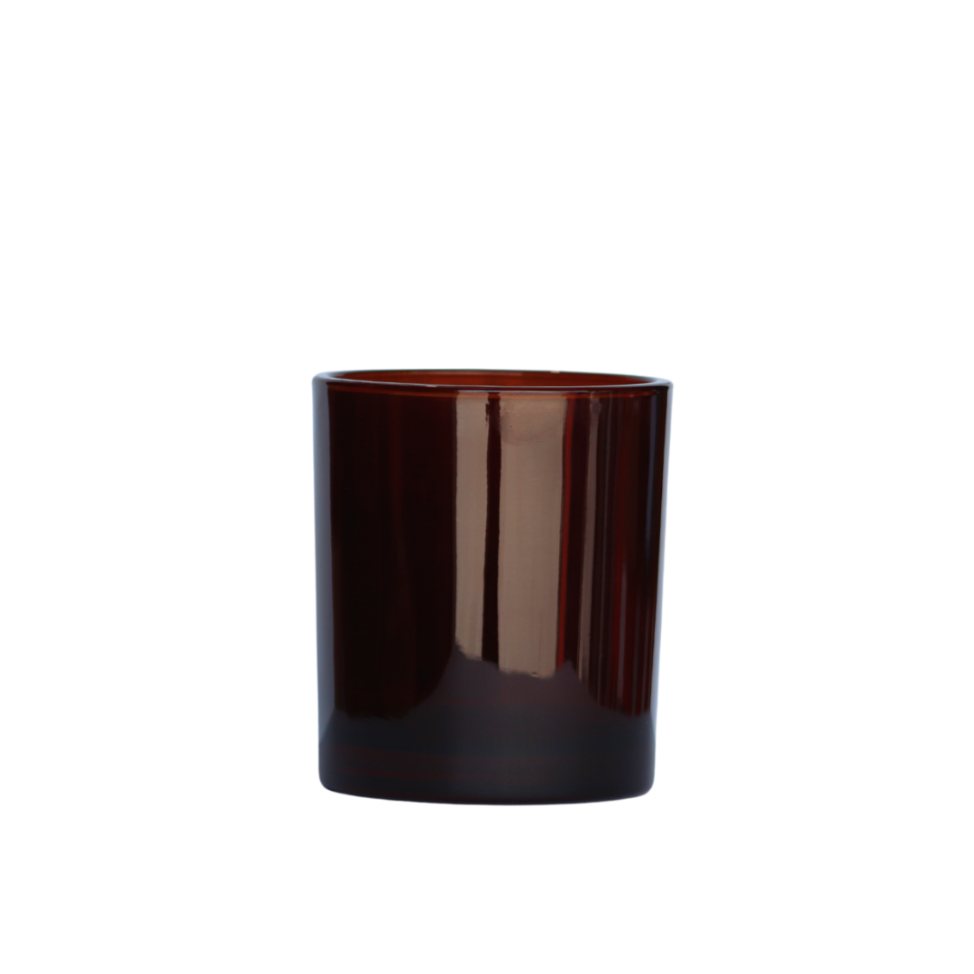Bobby Candle Jar - Dark Amber - Medium
