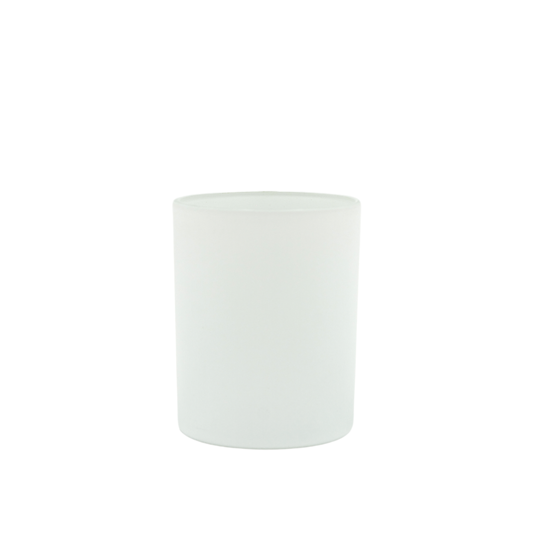 Bobby Candle Jar - Matte White - Medium