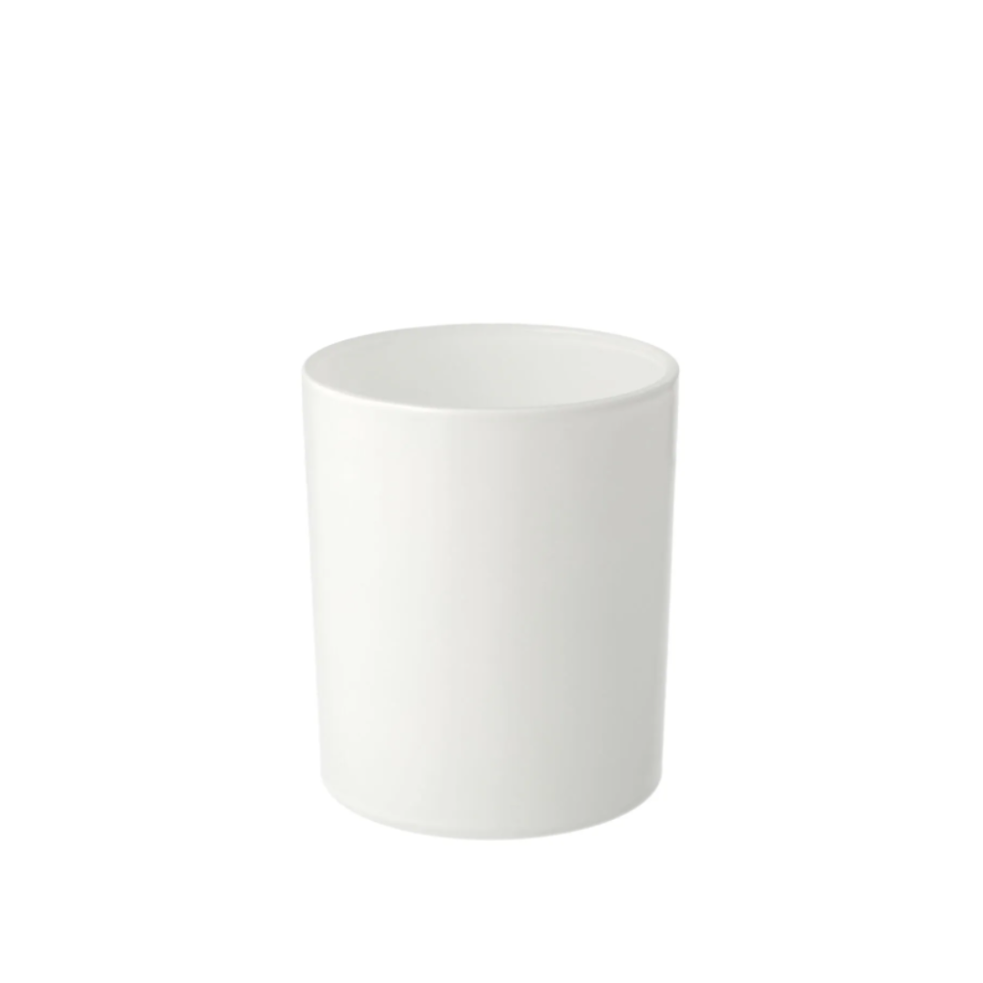 Bobby Candle Jar - Satin White - Medium