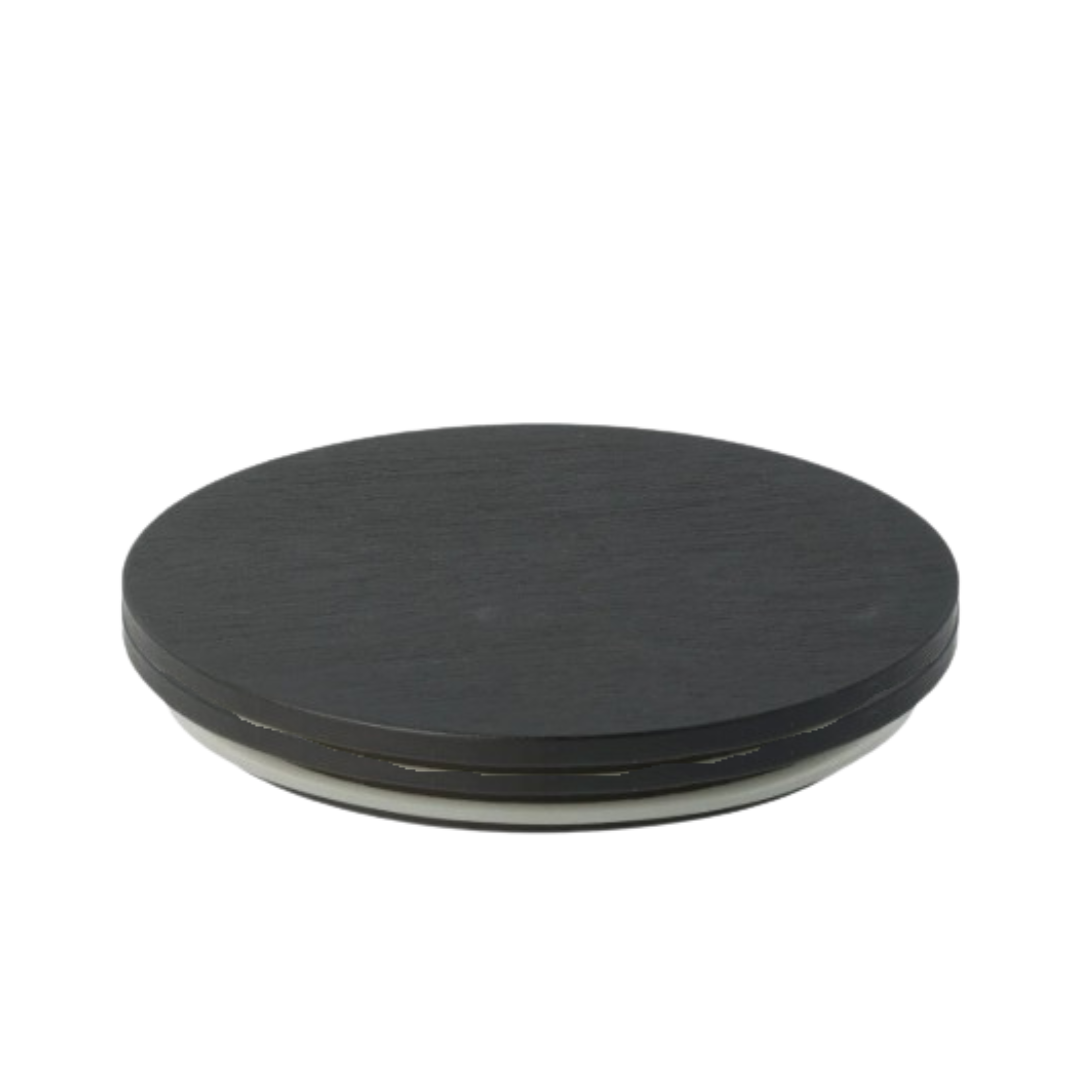 Bobby Extra Large Timber Lid - Black - 6mm