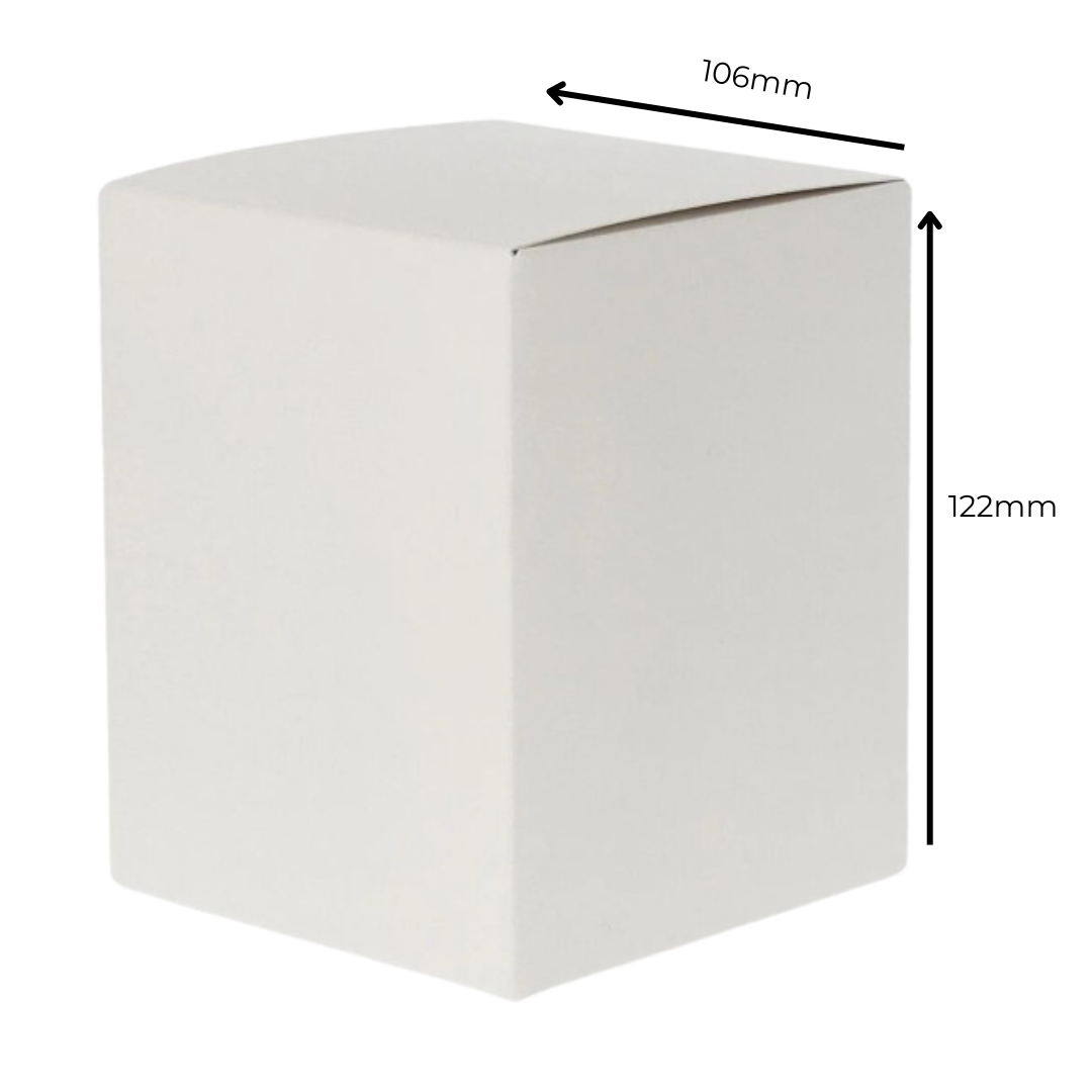 Candle Jar Packaging - White - Extra Large