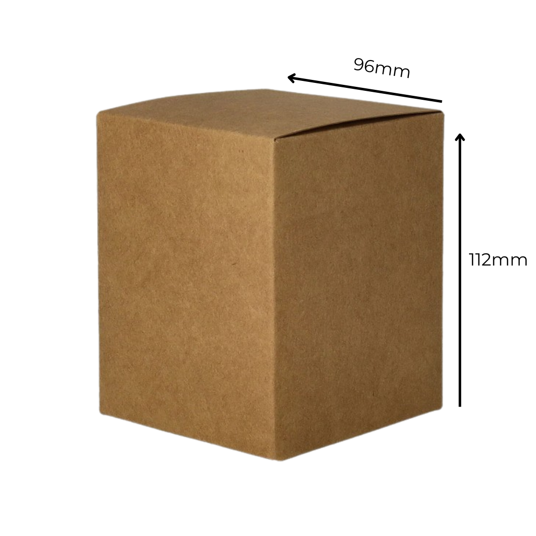 Candle Jar Packaging - Kraft - Large