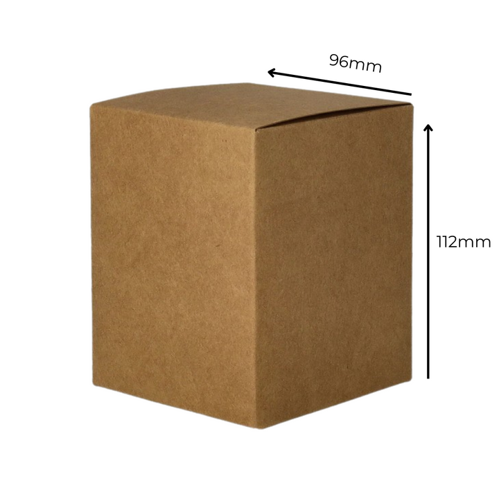 Candle Jar Packaging - Kraft - Large