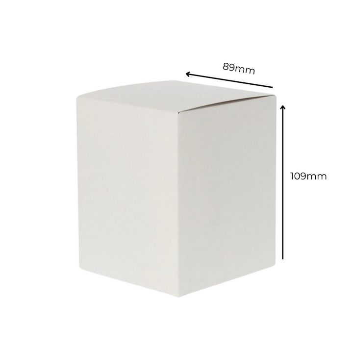 Candle Jar Packaging - White - Medium