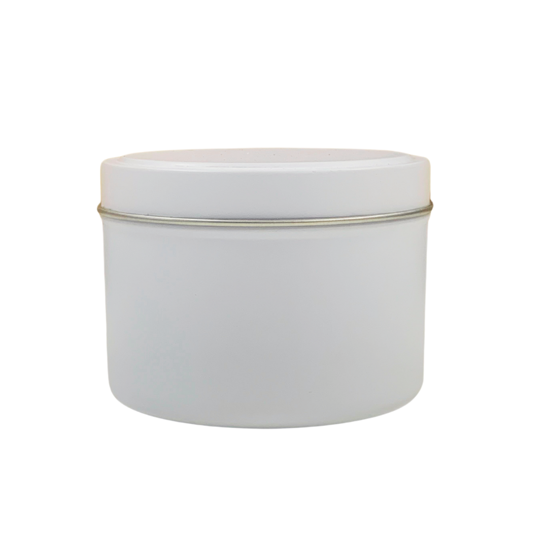 Candle Tin - White - Mini