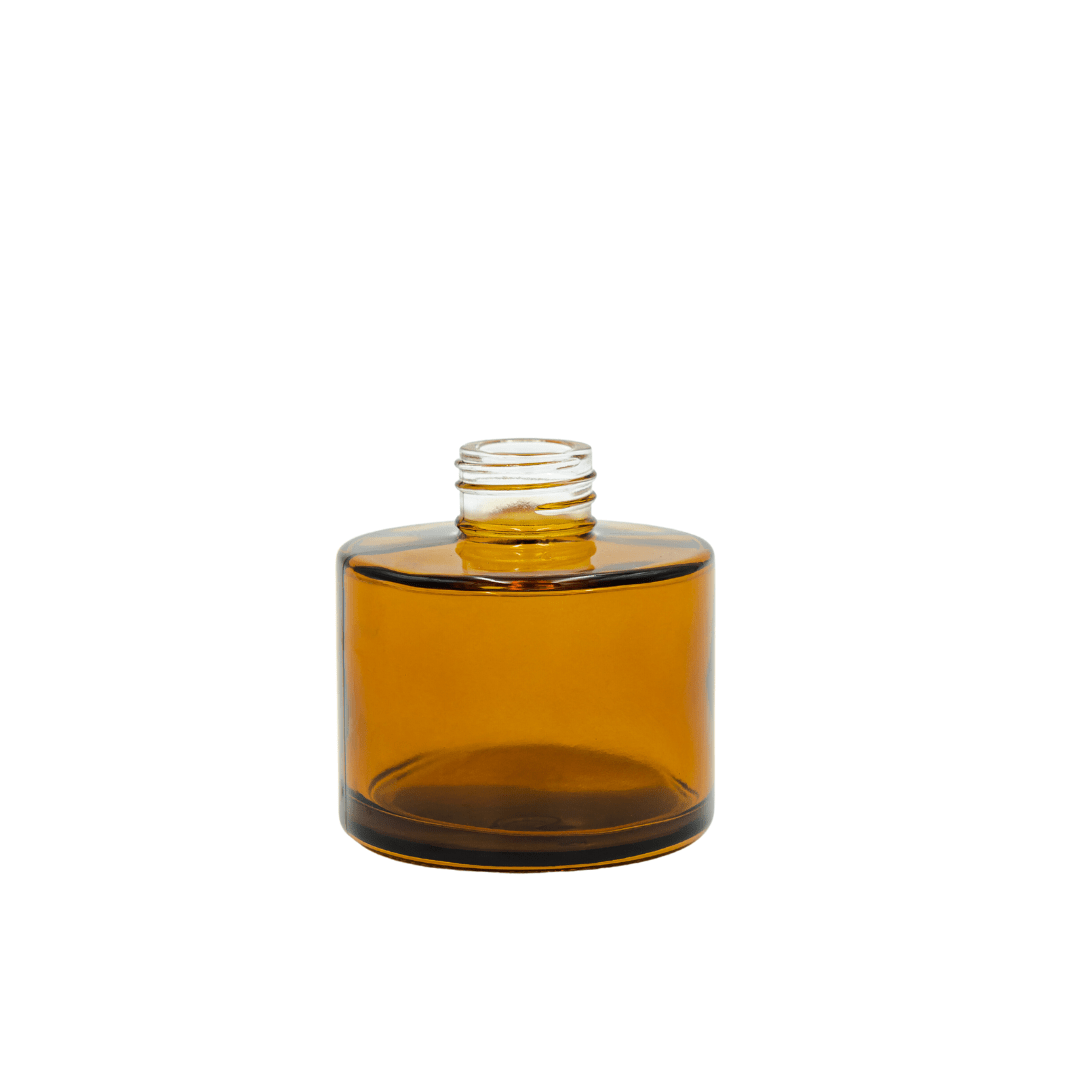 Amber glass fragrance diffuser with screw top