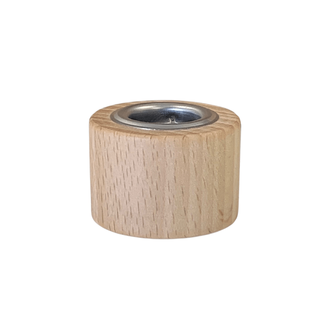 beechwood diffuser cap with steel insert