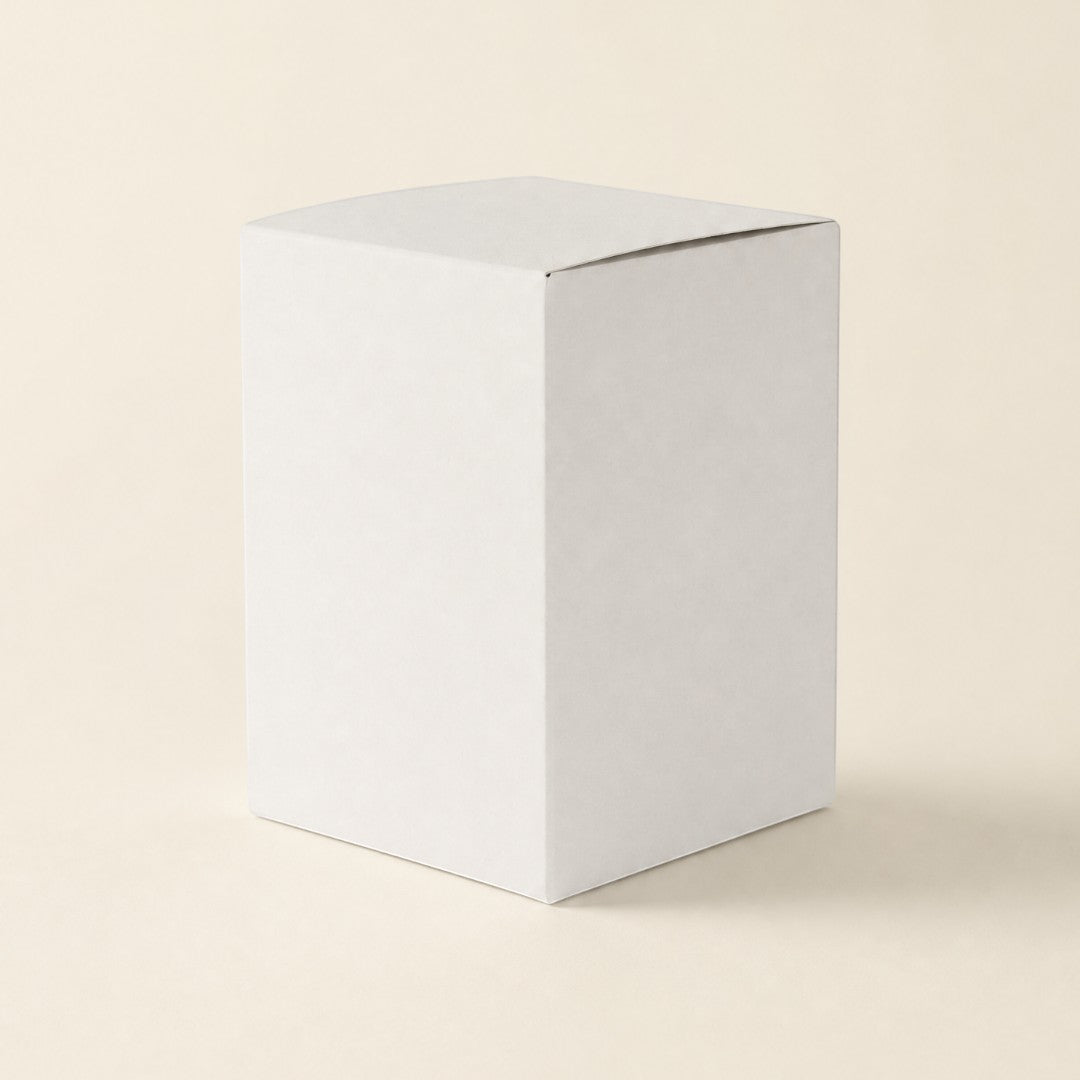 Candle Jar Packaging - White - Medium