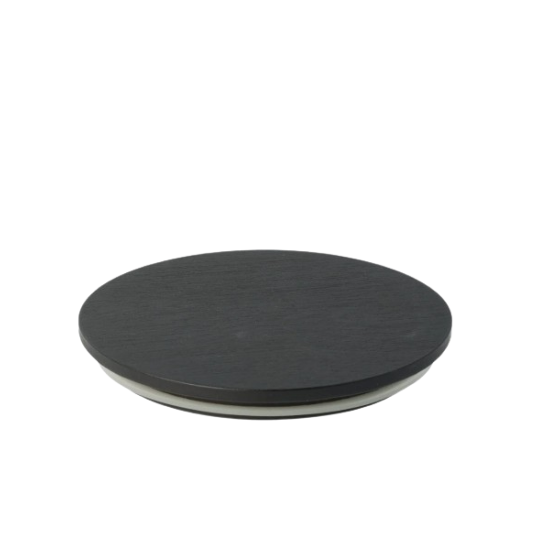 Large Timber Lid - Black - 4mm