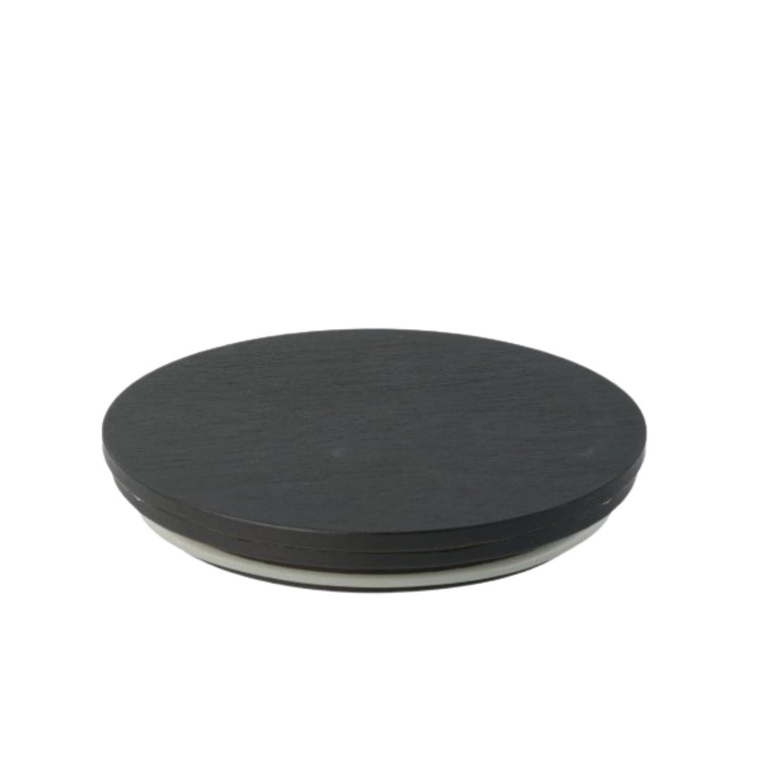 Large Timber Lid - Black - 6mm