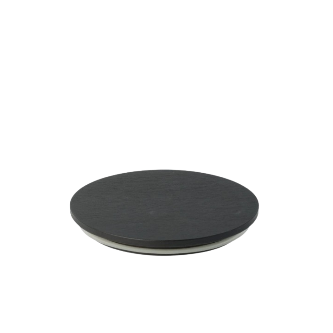 Medium Timber Lid - Black - 4mm