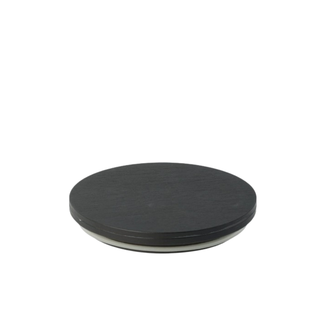 Medium Timber Lid - Black - 6mm
