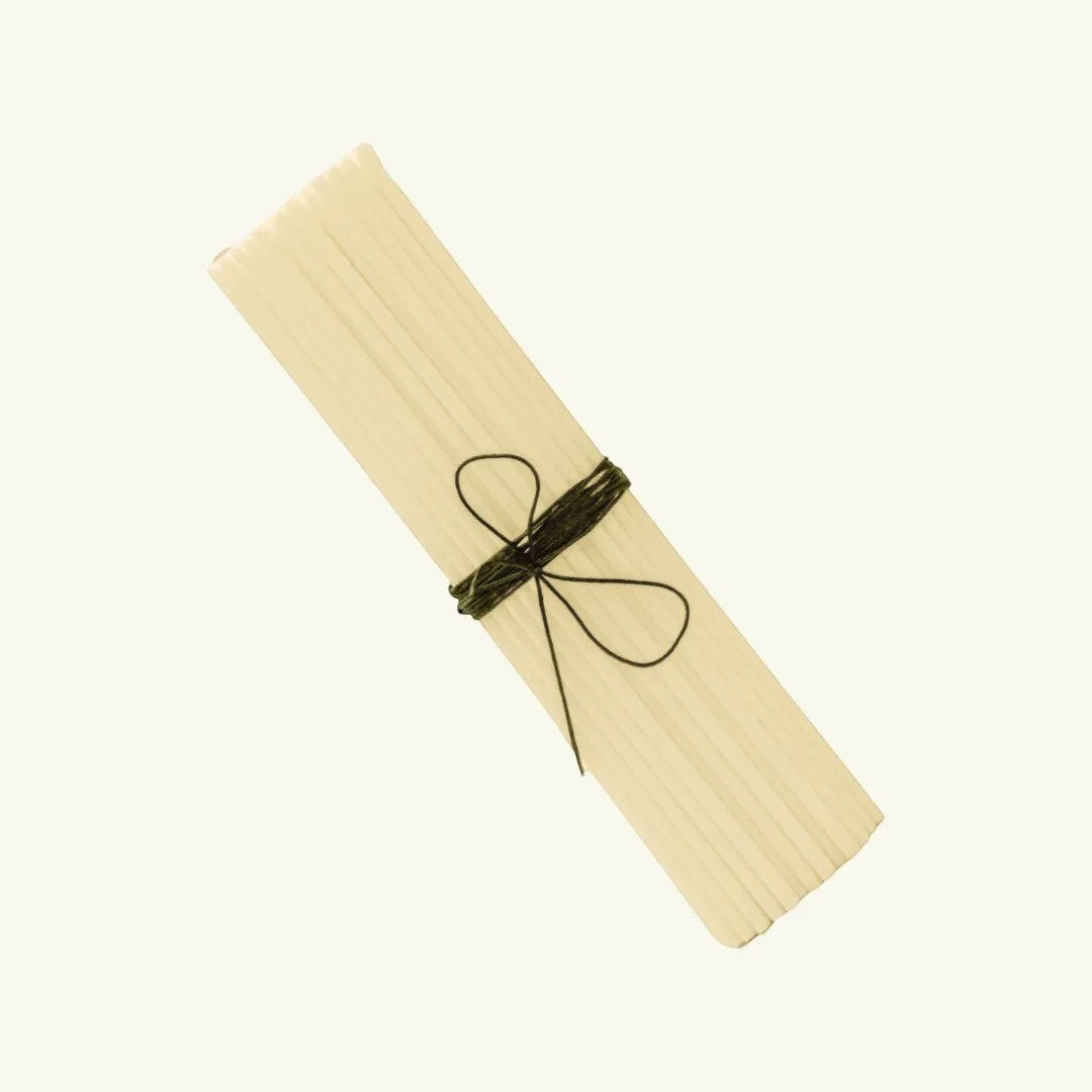 Pure Candle Supplies Melbourne 30cm natural polyester fibre reed diffuser sticks tied with a black string
