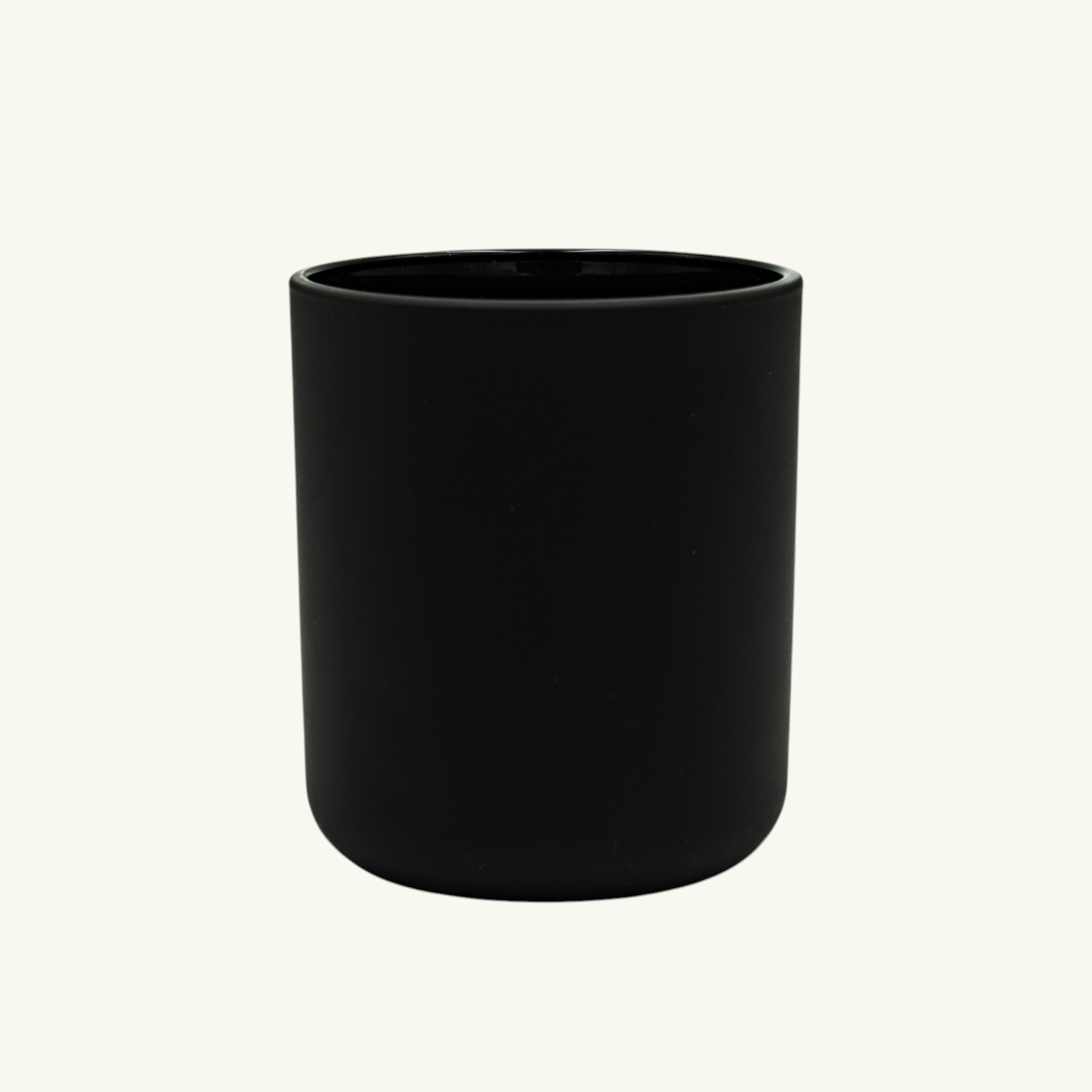 Sienna Candle Jar - Matte Black - Large