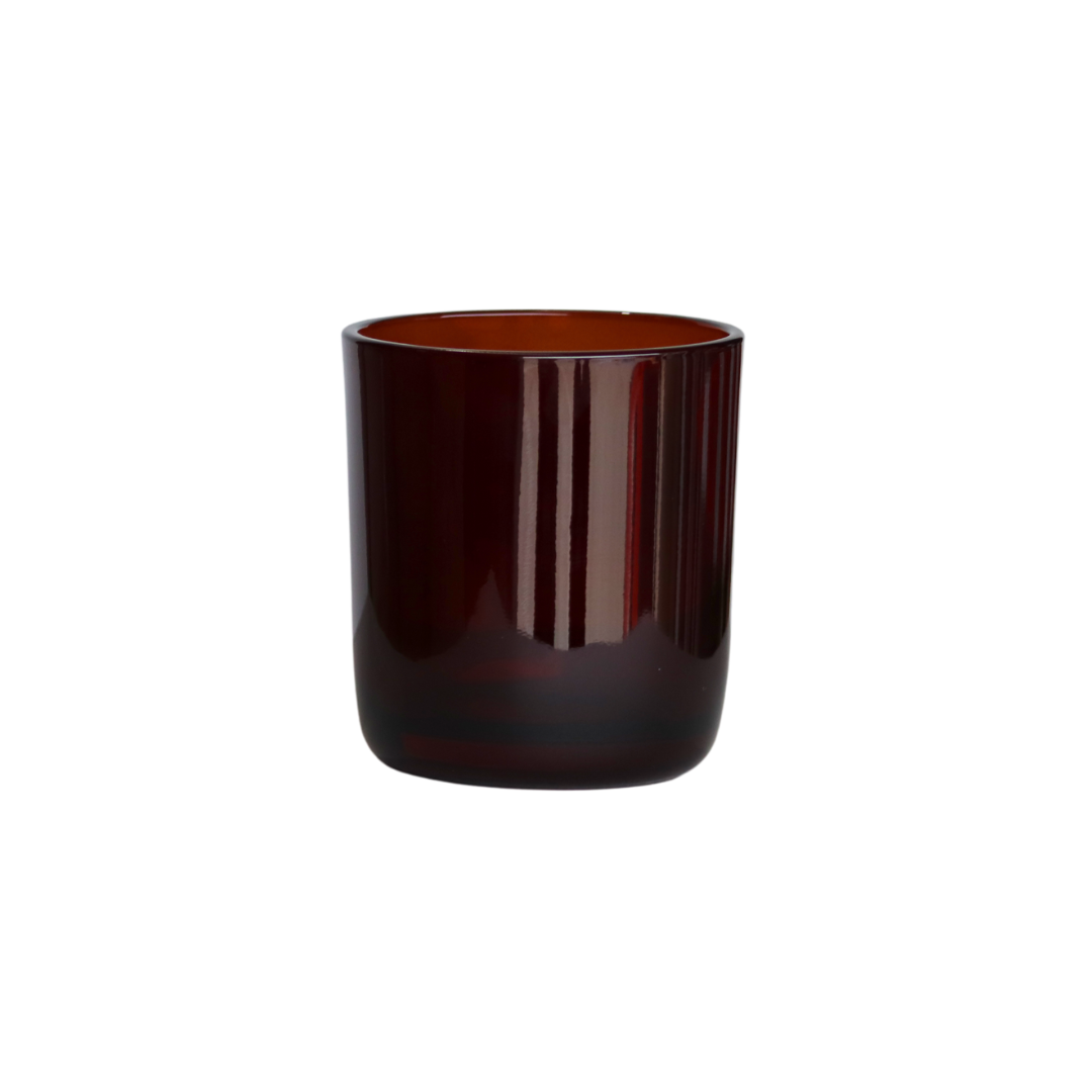 Sienna Candle Jar - Dark Amber - Medium