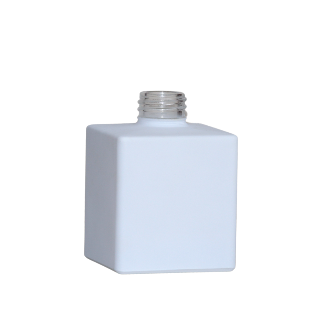 Diffuser Glassware - Square 200ml - Matte White