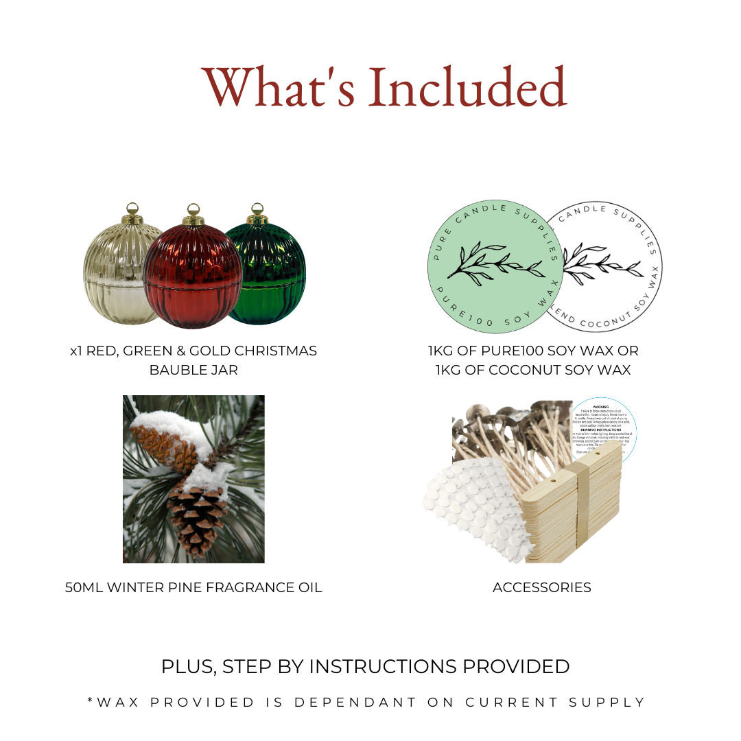 Traditional Christmas Bauble - Seasonal Pack