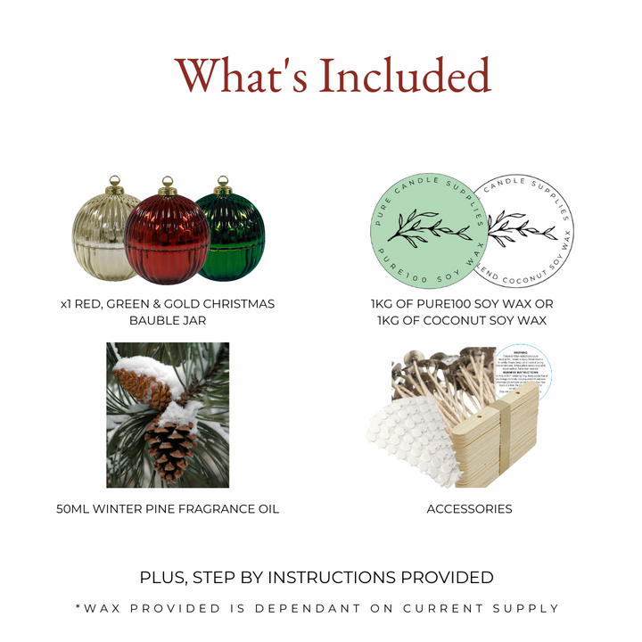 Traditional Christmas Bauble - Seasonal Pack