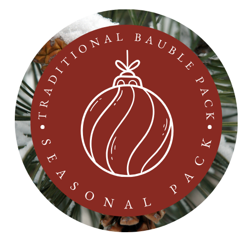 Traditional Christmas Bauble - Seasonal Pack