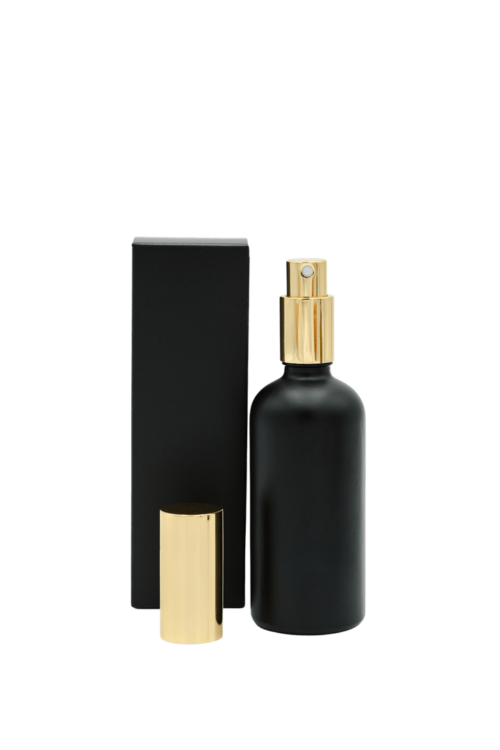 Spray Bottle Packaging - Black