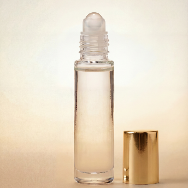 Perfume Bottle - Cylinder - Clear - 10ml