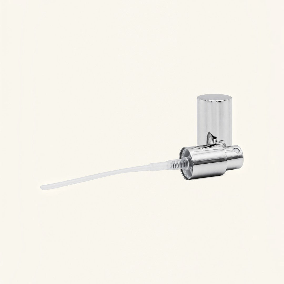 Perfume Mister Spray Cap & Lid - Silver - 50ml