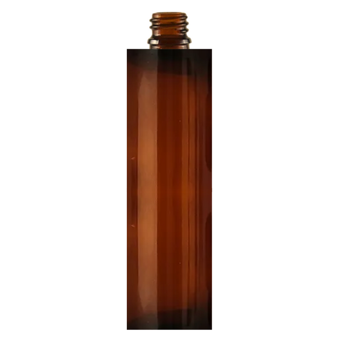 Perfume Bottle - Rectangle - Frosted Amber - 100ml