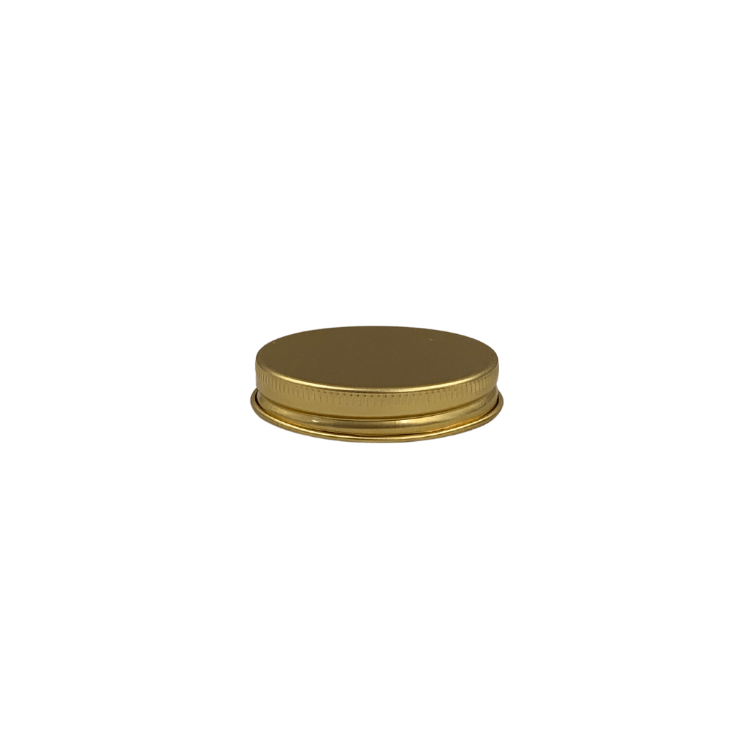 Mini gold screw top lid