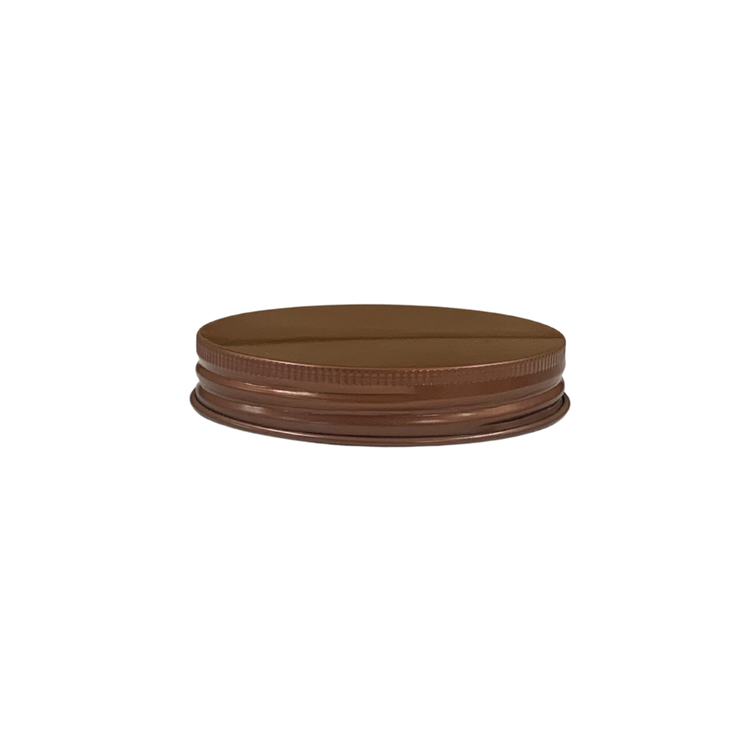 Archie Metallic Brown Tin Lid - Small