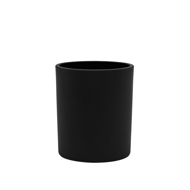 Bobby Candle Jar - Matte Black - Large