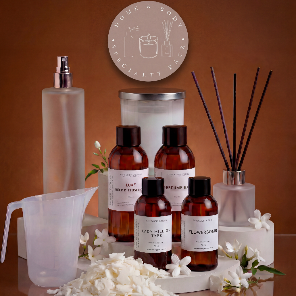 Home & Body Pack - Candle, Diffuser & Perfume