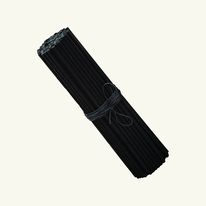 Fibre Reed Sticks - Black - 30cm