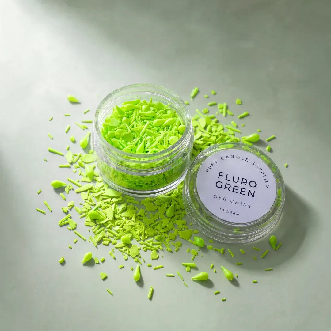 Dye Chips - Fluro Green