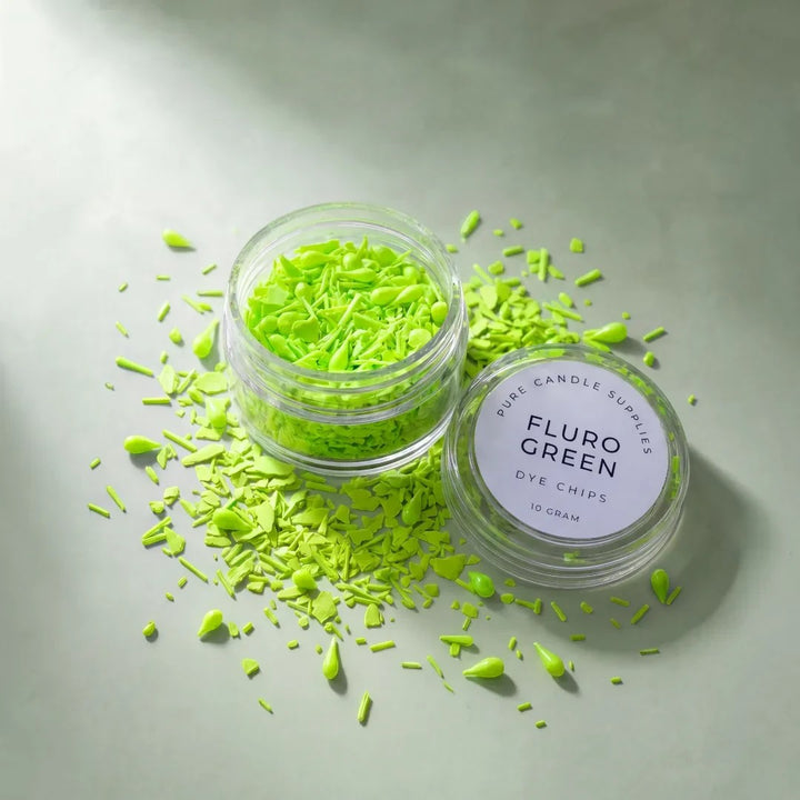 Dye Chips - Fluro Green