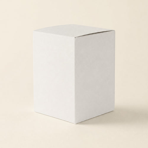 Candle Jar Packaging - White - Medium