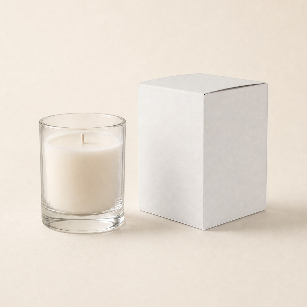 Candle Jar Packaging - White - Medium