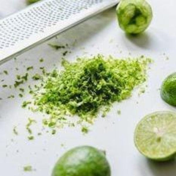 grated zest from a fresh lime
