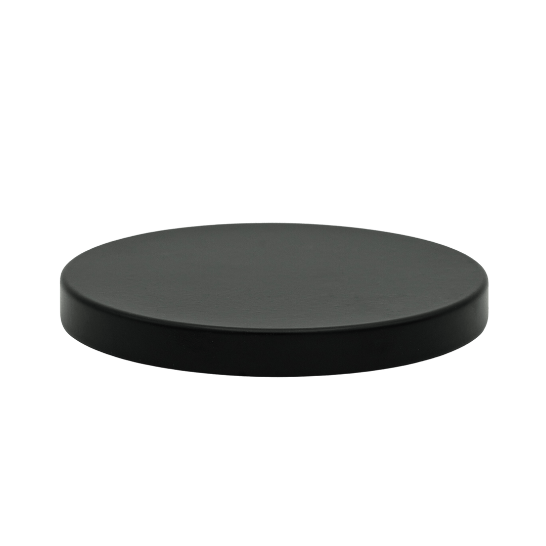 round black candle jar lid 