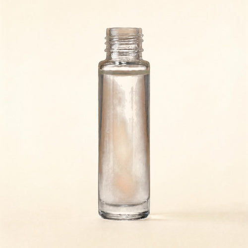 Perfume Bottle - Cylinder - Clear - 10ml