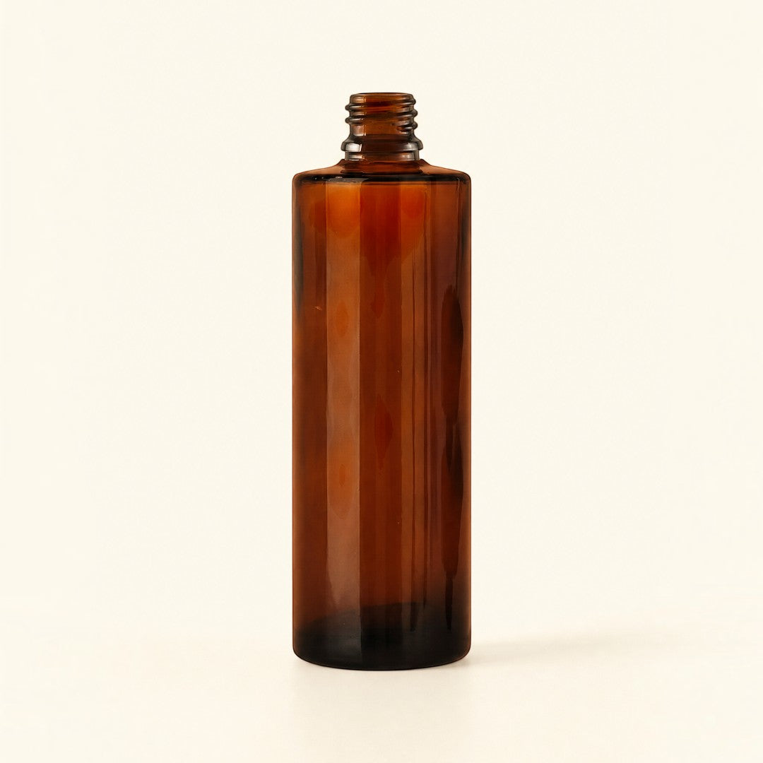 Pure Candle Supplies Melbourne 30ml amber glass cylinder perfume bottle for fragrance oils or room sprays