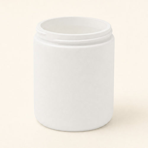 Archie Candle Jar - Matte White - Small