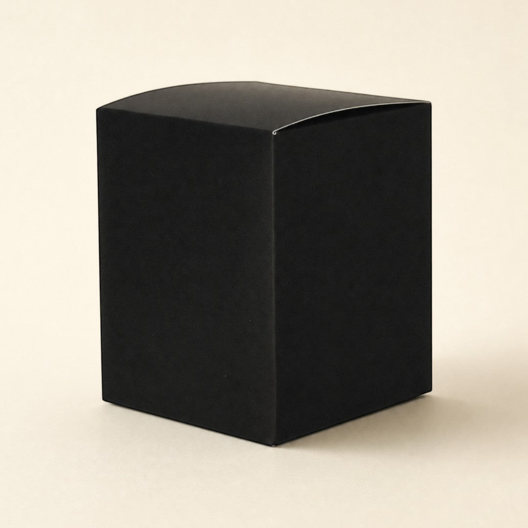 Pure Candle Supplies Melbourne large black candle jar packaging box for retail display and safe shipping