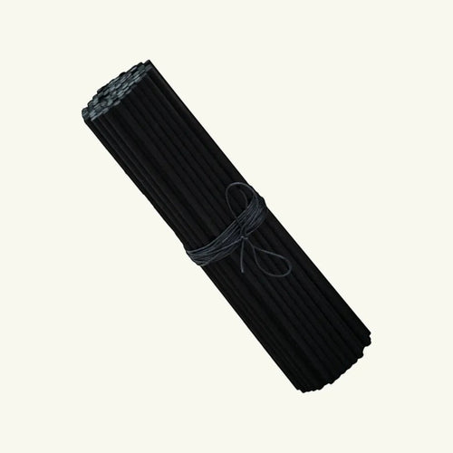 Fibre Reed Sticks - Black - 25cm