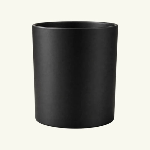 Bobby Candle Jar -  Matte Black - Extra Large
