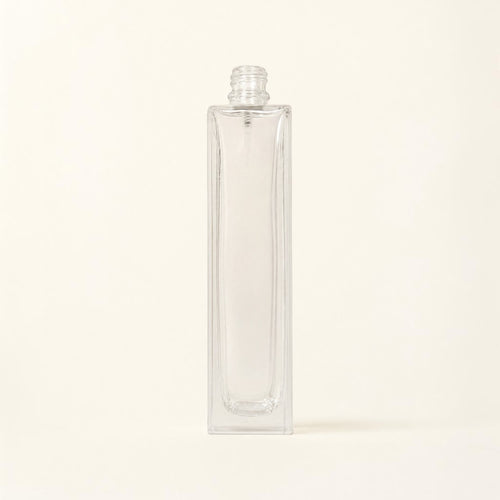 Perfume Bottle - Rectangle - Clear - 30ml